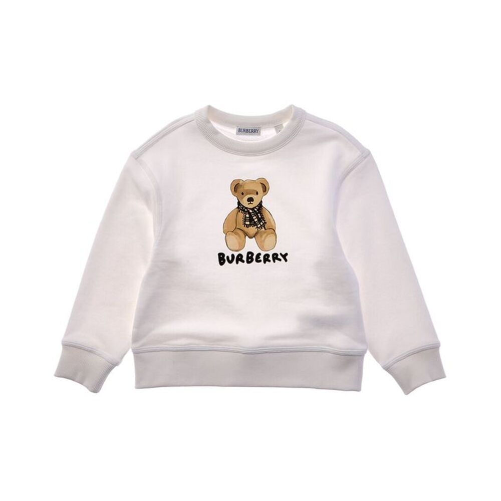 Burberry Girls  Sweatshirt, White